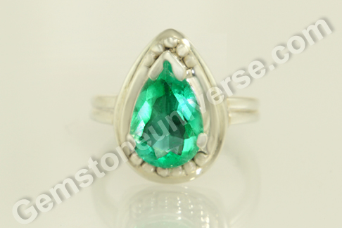 Natural Emerald Ring - Simply for the Love of Gemstones