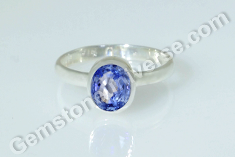 Natural Ceylon Blue Sapphire of 1.63 carats Gemstoneuniverse Natural Ceylon Blue Sapphire of 1.63 carats Gemstoneuniverse