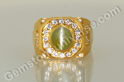 A Talisman Design That Does Justice to the Beauty of the Gem – Chrysoberyl Cat’s Eye Ring