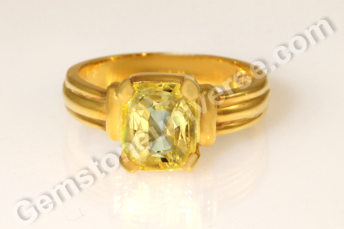 By Jove – The Perfect Gem for Jupiter, Natural Ceylon Yellow Sapphire
