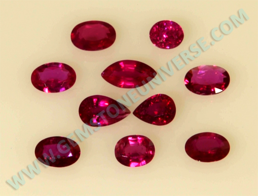 Natural and Unheated Mozambique Ruby - Jyotish Treasure in new Lot Aditya 2012