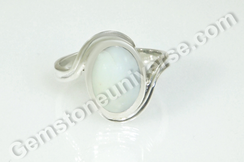 Natural and Organic White Coral Ring â€“ Magic Key for a Debilitated Mars
