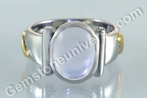 Sacred Herbal Ash Ring for Moon Pearl or Moonstone Set with the Palaash Herb Sacred Herbal Ash Ring for Moon Pearl or Moonstone Set with the Palaash Herb