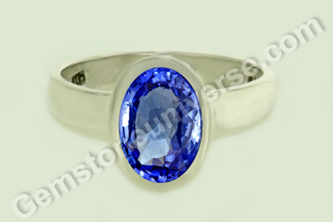 Jyotish Gems – The Epitome of Quality in Gem Pyramid in this Natural Unheated Ceylon Blue Sapphire
