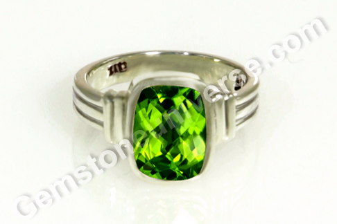 Cleopatraâ€™s Favourite Gem â€“ Natural Peridot in a Mercury Talisman Ring