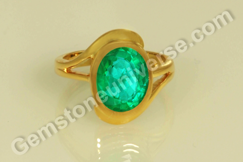 Distinctive Deep and Alluring Bluish Green Tones of a Zambian Emerald – Treasures from the Earth to Cherish