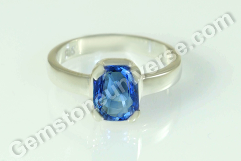 The Divine Blue – Brilliantly Beautiful Natural Blue Sapphire – A Stunning Jyotish Gem