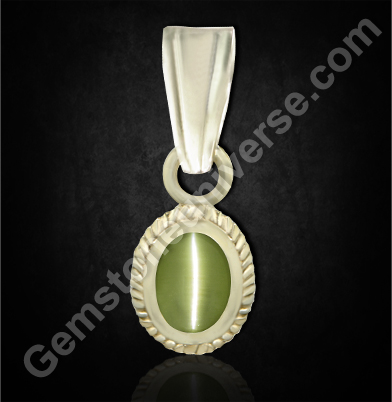 The Gemstone of the Dervish - Mystical Chrysoberyl Cat's Eye for Overcoming the Difficulty of a Trying Ketu Dasha