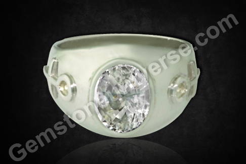 Pristine and Pure - Premium Rare White Sapphire for Benefic Venus Energies