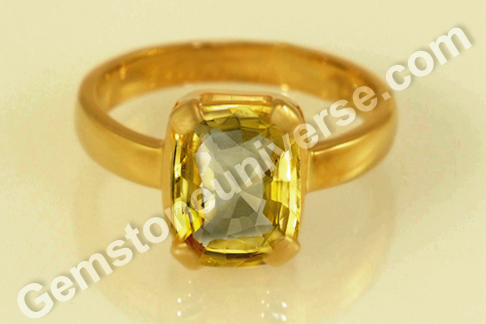 Premium Ceylon Yellow Sapphire - A Natural Jyotish Gem - Nature Beats Human Ingenuity with its Matchless Cosmic Powers