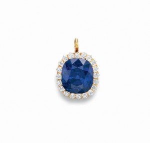 The HIll Sapphire - Kashmir blue