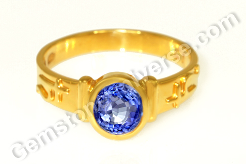 Natural Blue Sapphire of 3.03 carats Gemstoneuniverse Natural Blue Sapphire of 3.03 carats Gemstoneuniverse