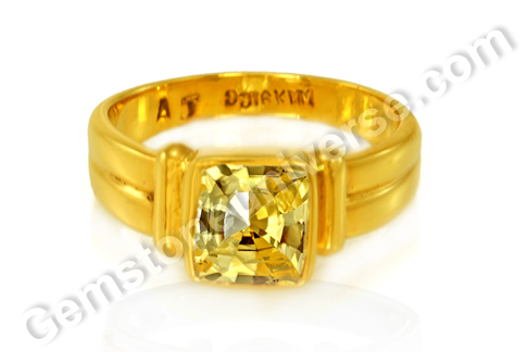 Celebrating the Divine Feminine/Shakti and the Navratnas II- Mother Brahmcharini and Yellow sapphire