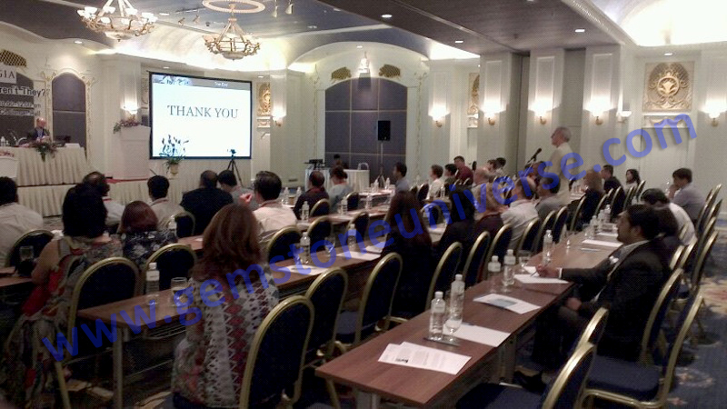 Section showing Members of Gemstoneuniverse attending the GIA presentation and workshop on Real Pearls