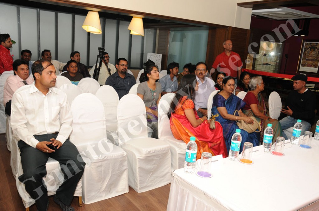 Section of the audience participating in the Q & A session