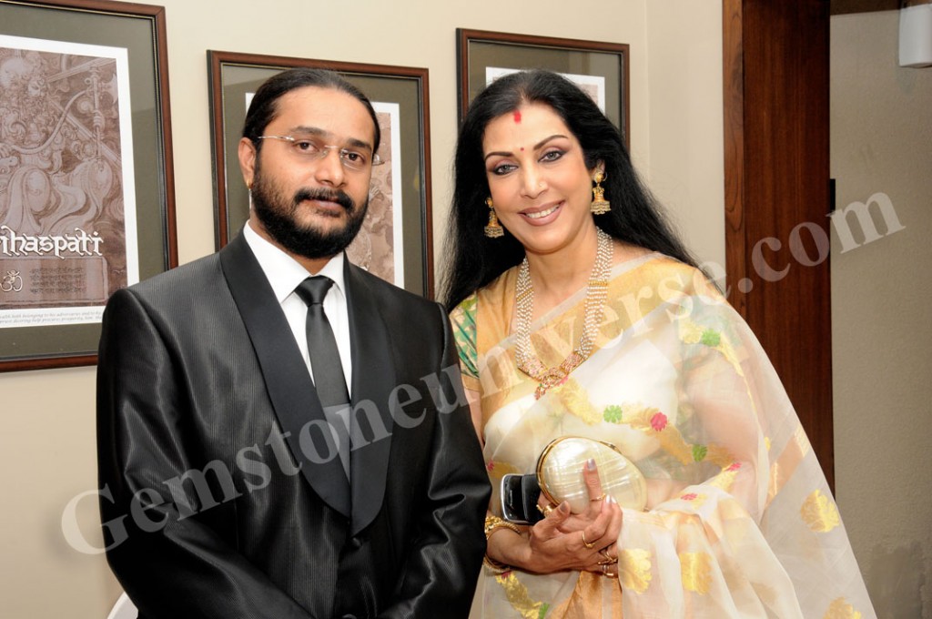 Core team member Mr. S Ananthram and acclaimed Bharatnatyam Dancer Vani Ganapathy