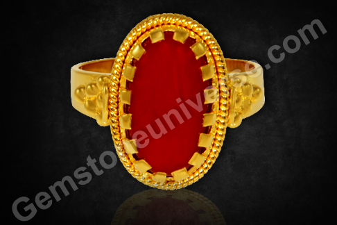 Natural Organic Red Coral of 6.75 carats Gemstoneuniverse Natural Organic Red Coral of 6.75 carats Gemstoneuniverse