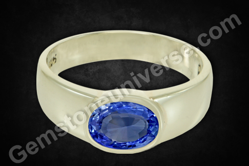 Beautiful Gem of an Intriguing Planet - Ceylon Blue Sapphire Ring