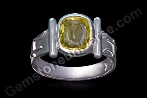 A Beautiful Ceylon Yellow Sapphire - The Perfect Gem When Jupiter is on Your Side