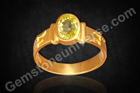 Natural Yellow Sapphire from Gemstoneuniverse