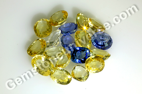 Sapphire Blessing for Gemstoneuniverse Patrons from Ratnapura Srilanka.