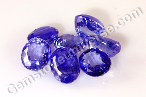 SAVAR Lustrous Blue Sapphires with Intense Color