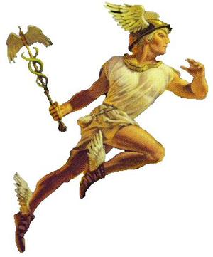 Mercury also known as Hermes