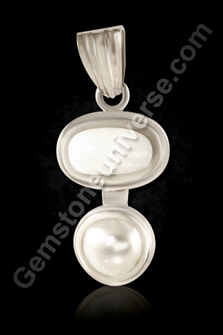 Celebrating the Power of Mind with Natural Italian White Coral and Natural Pearl