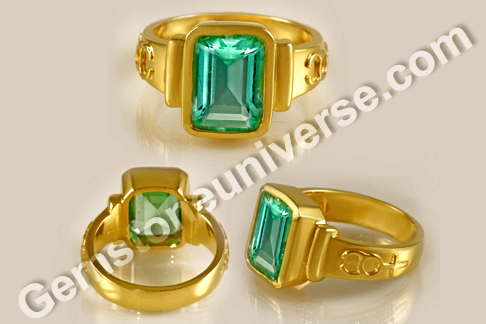 Detalied View of the same Ring Design featured above