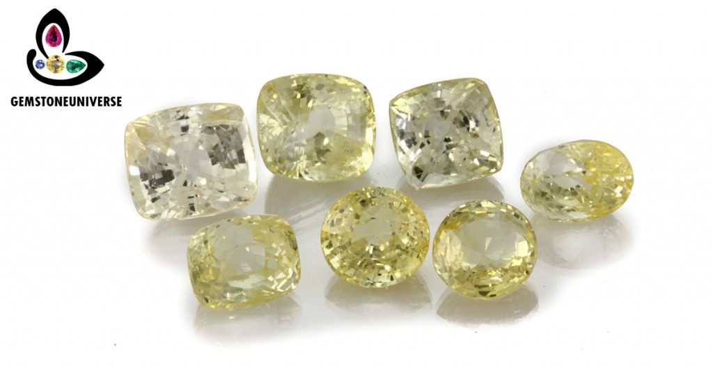 Unheated Premium Yellow Sapphires from Lot Vibhuti