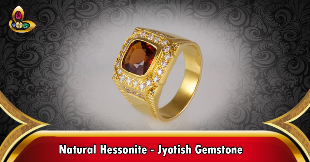 A Fine Hessonite Ring from Gemstoneuniverse
