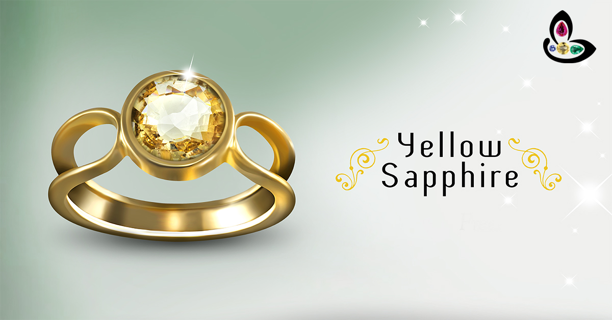Natural Yellow Sapphire Helps in Overcoming delay in marriage