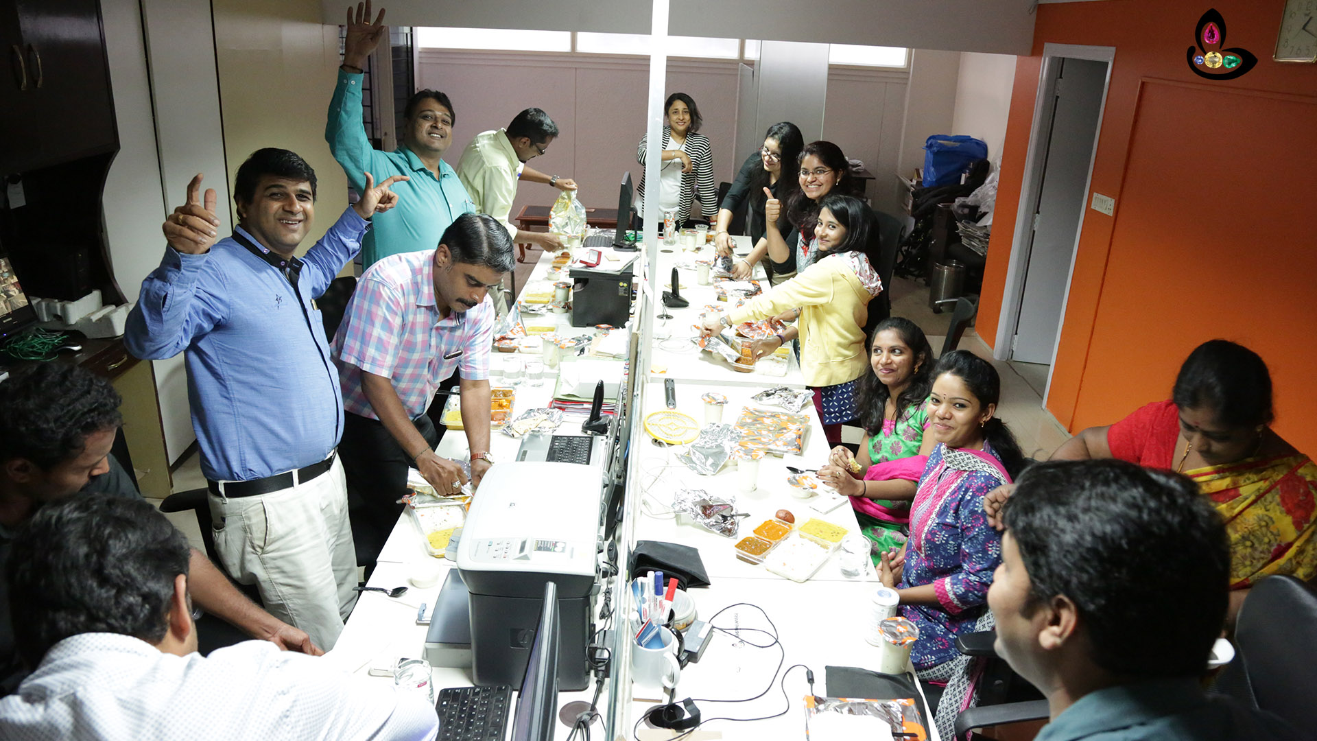 Teams that eat and share together excel together