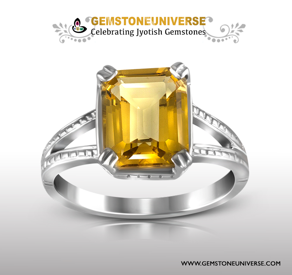 Golden Beryl Hellidor ring