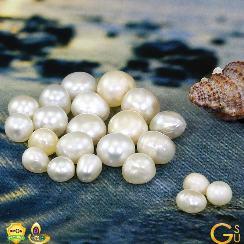 Fine All Natural Pearls from Lot Kedar from Gemstoneuniverse