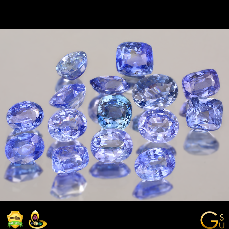 Fine Natural Unheated Blue Sapphires from the Gemstoneuniverse