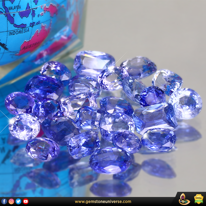 Fine Unheated Blue Sapphires from the Gemstoneuniverse