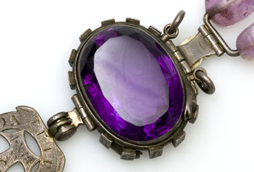 Heron Allen cursed amethyst-The Delhi Purple Sapphire